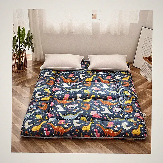 Dinosaur Japanese Floor Futon Mattress for Boys Girls, Thicken Tata... Fast Ship