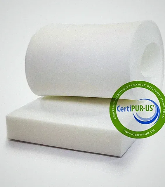 High Density Upholstery Foam 4"T x 22"W x 80"L (FIRM) CertiPUR-US Certified Foam